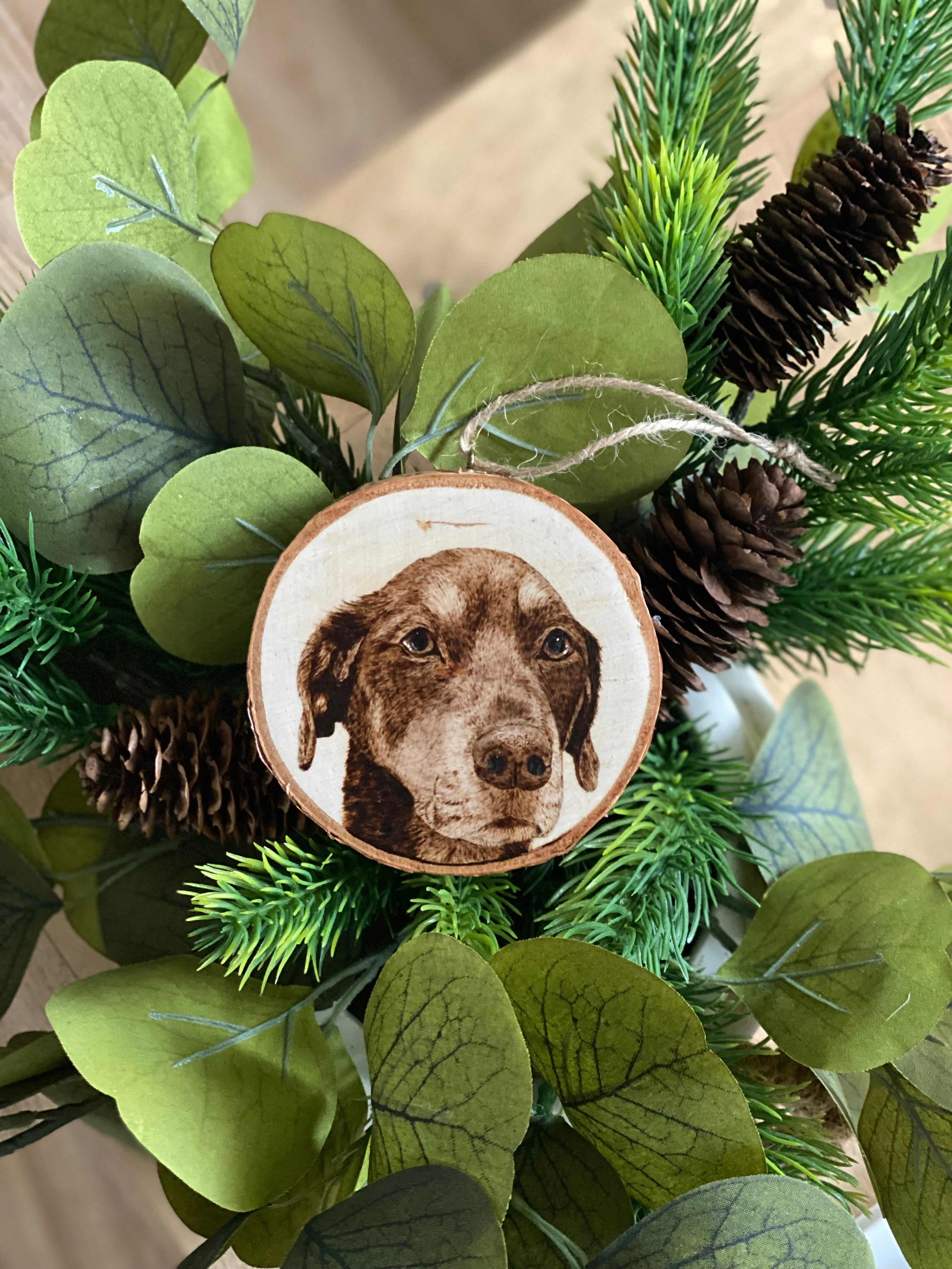 Personalized best sale dog ornaments